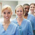 Four female nurses